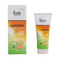 کرم ضدآفتاب اورین  بی رنگ مناسب پوست‌های معمولی و چرب SPF50