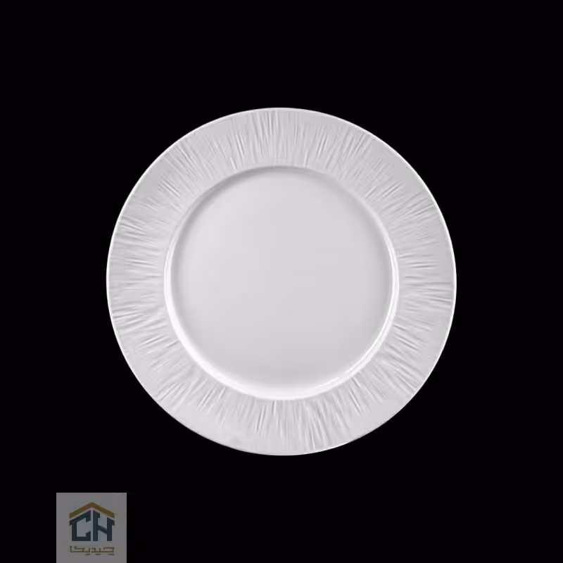 دیس سرامیکی گرد گلدکیش طرح Arnika مدل GK801130