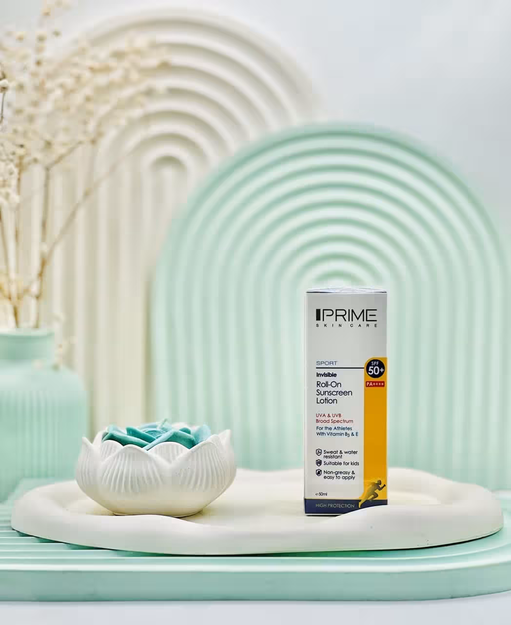 قیمت و خرید لوسیون ضد آفتاب SPF50 رول آن پرایم 50 میلی لیتر -