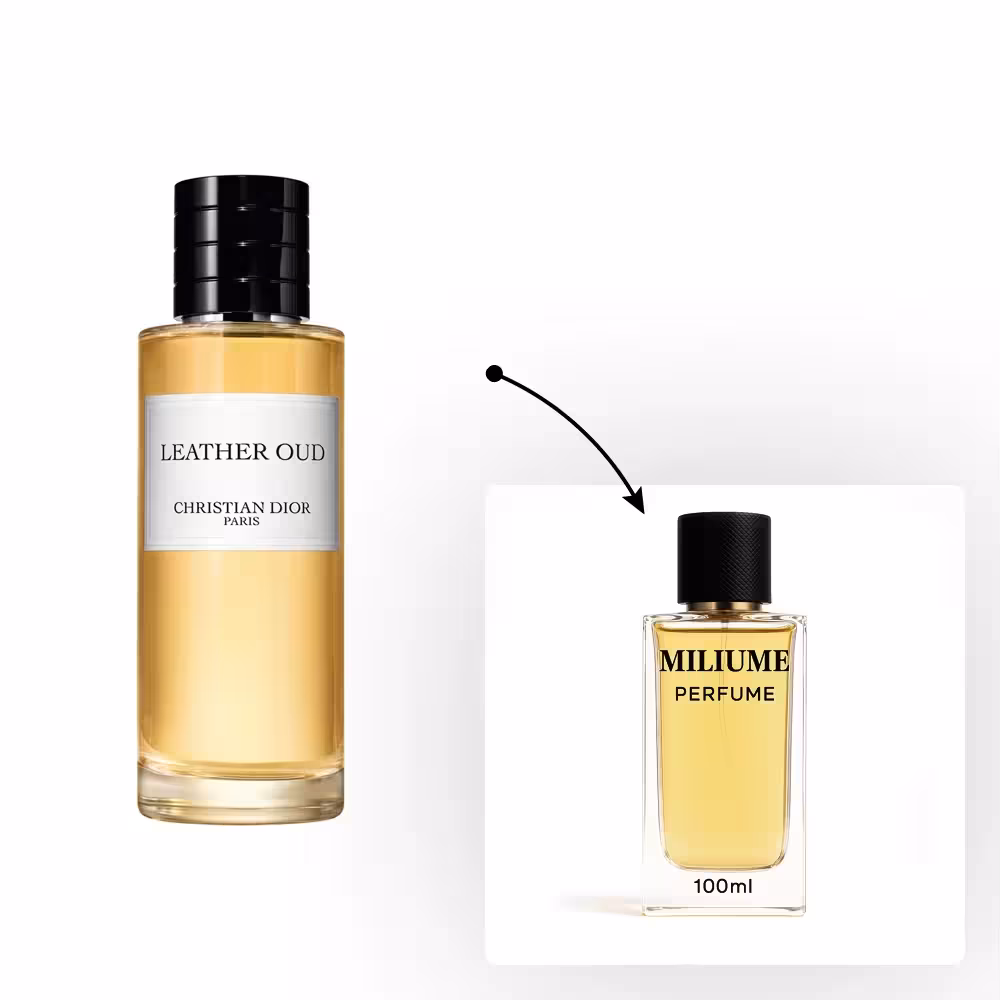 اسانس عطر Dior Leather Oud برند RenneTouch - کد 1540 - دیور لدر عود 100ML - میلیوم پرفیوم