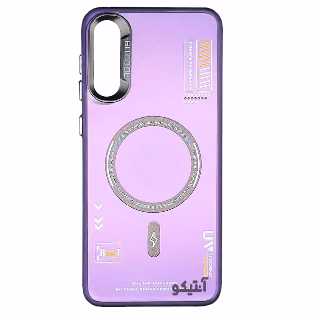 قاب گوشی Samsung A30s / A50 مدل SoCool طرح مگ سیف -رنگ بنفش