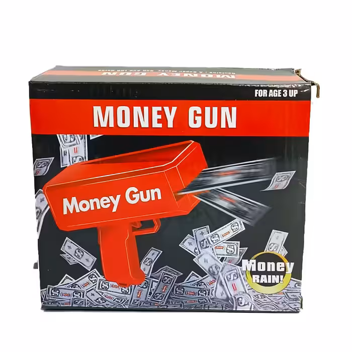 اسباب بازی تفنگ پول پاش Money Gun