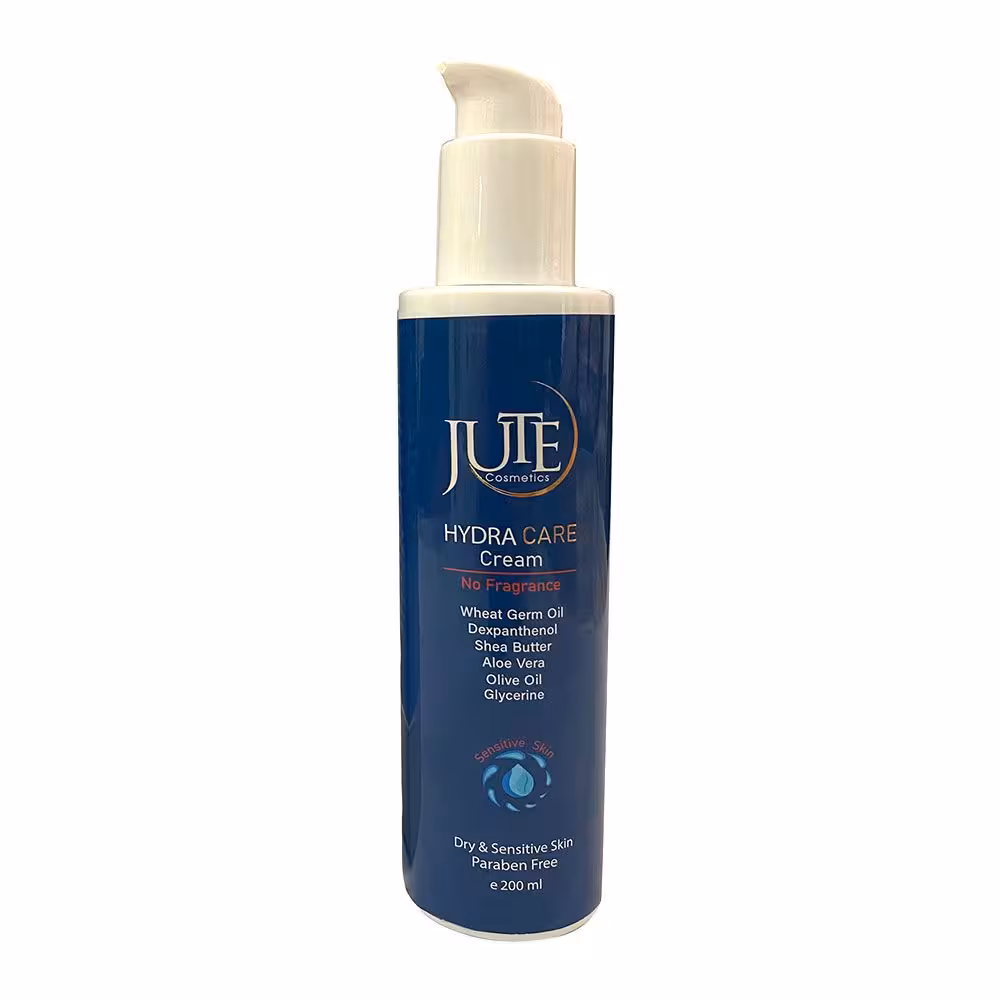کرم آب رسان پمپی هیدرا کر ژوت (Hydra Care ) مناسب پوست های خشک و حساس 200میل jute