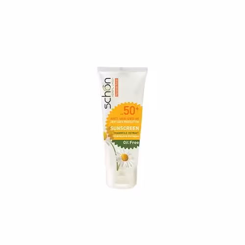 ضد آفتاب بی رنگ پوست چرب SPF50 حجم 50 میل برند شون