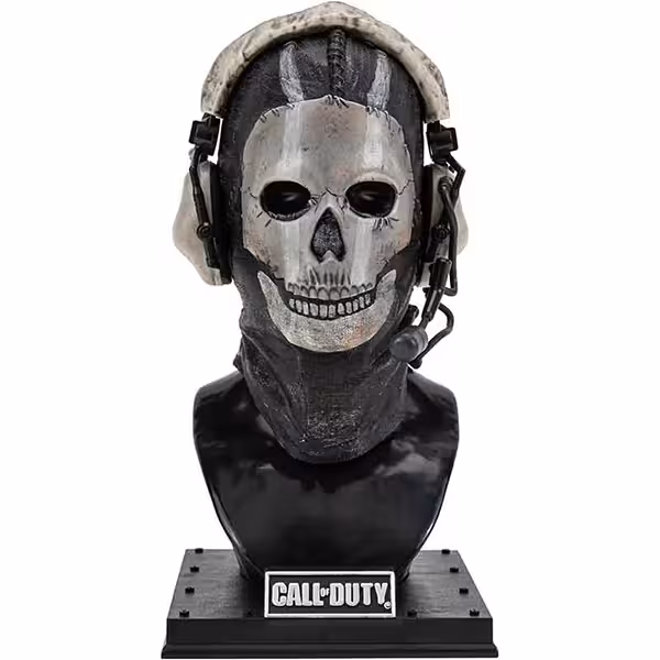 فیگور نیم تنه گوست Ghost Bust Statue از Call of Duty برند Jazwares