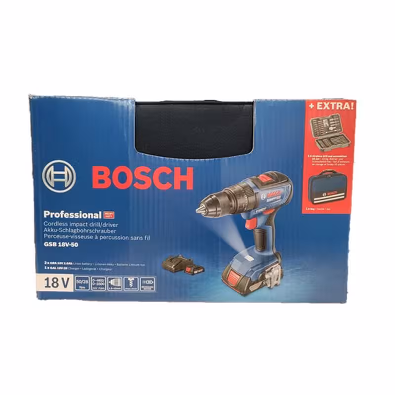 دریل چکشی شارژی بوش GSB18V 50