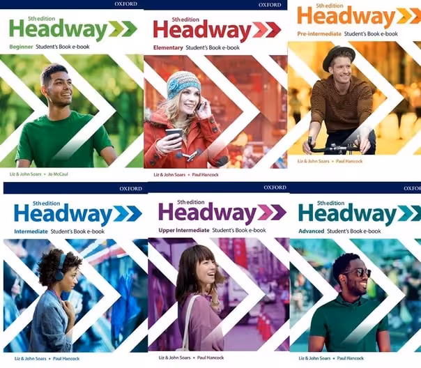 مجموعه 6 جلدی کتاب های New Headway ویرایش پنجم