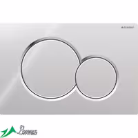 کلید فلاش تانک گبریت مدل سیگما SIGMA 01 کروم براق