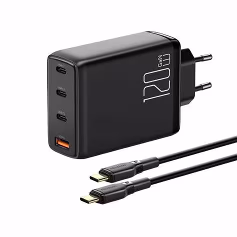 شارژر دیواری 18 وات مک دودو به همراه کابل تبدیل USB-c