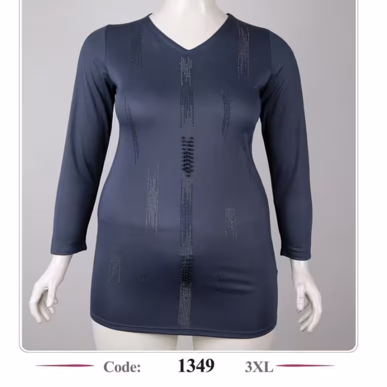 تونیک جودون 3 XL نخی آستین بلند