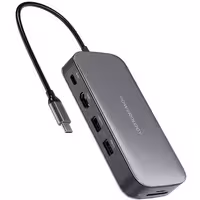 هاب و هارد اکسترنال SSD 512G پاورولوژی Powerology Usb-C Hub & SSD Drive PWSDHB512