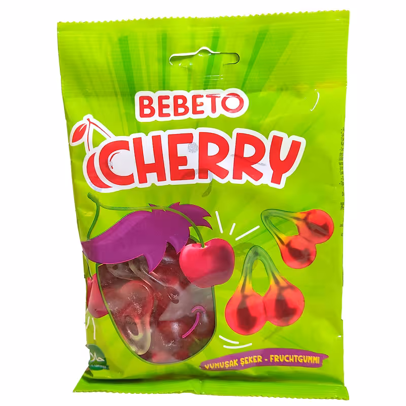 پاستیل گیلاس آلبالو ببتو - 80 گرم