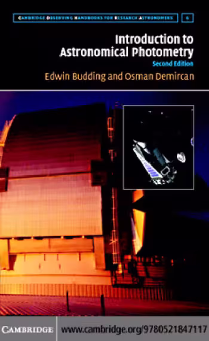 خرید و دانلود نسخه کامل کتاب Introduction to Astronomical Photometry