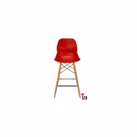 صندلی کندو پایه چوبی بلند K600