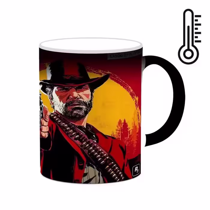 خرید ماگ-لیوان حرارتی   بازی رد دد Red Dead Redemption II کد mgh30063