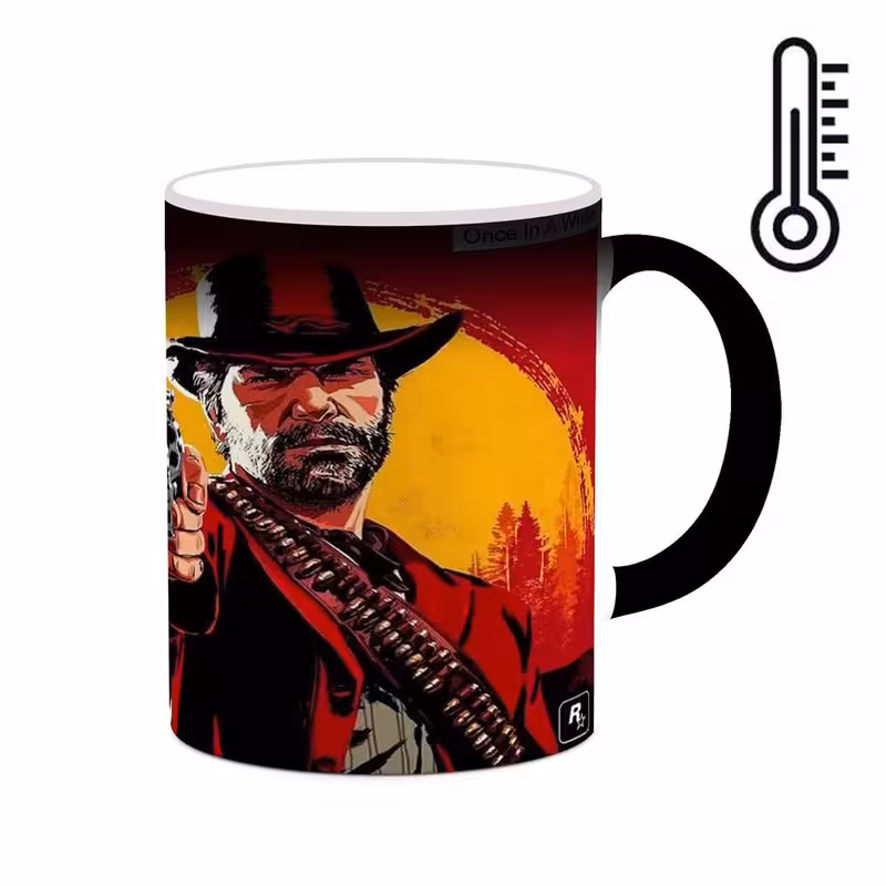 خرید ماگ-لیوان حرارتی   بازی رد دد Red Dead Redemption II کد mgh30063