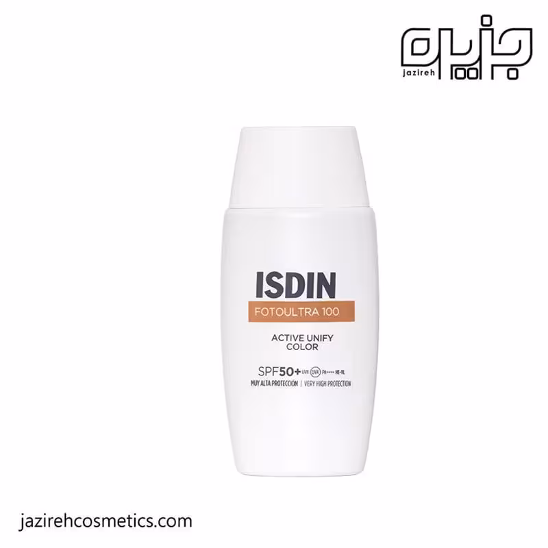 ضد آفتاب اکتیو یونیفای رنگی ایزدین - Isdin