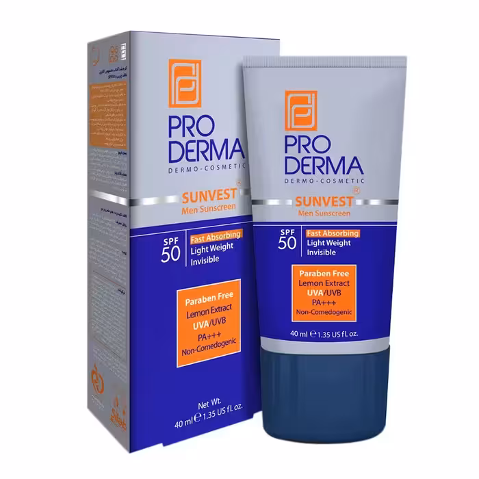 پرودرما ضدافتاب اقایان 50