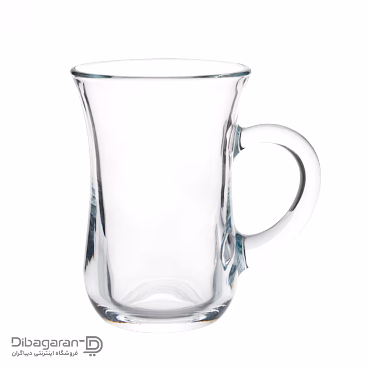 استکان کمر باریک دسته دار پاشاباغچه مدل کی اف کد 55411