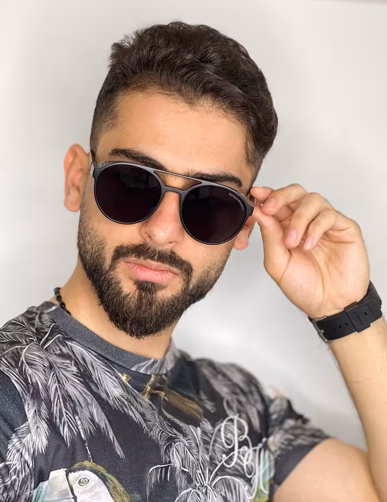 عینک مردانه نقاب دار اورجینال