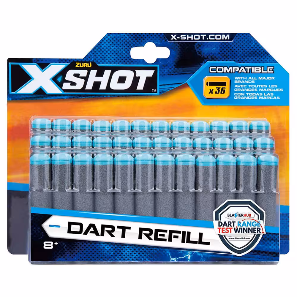 بسته 36 عددی تیر فومی X-Shot