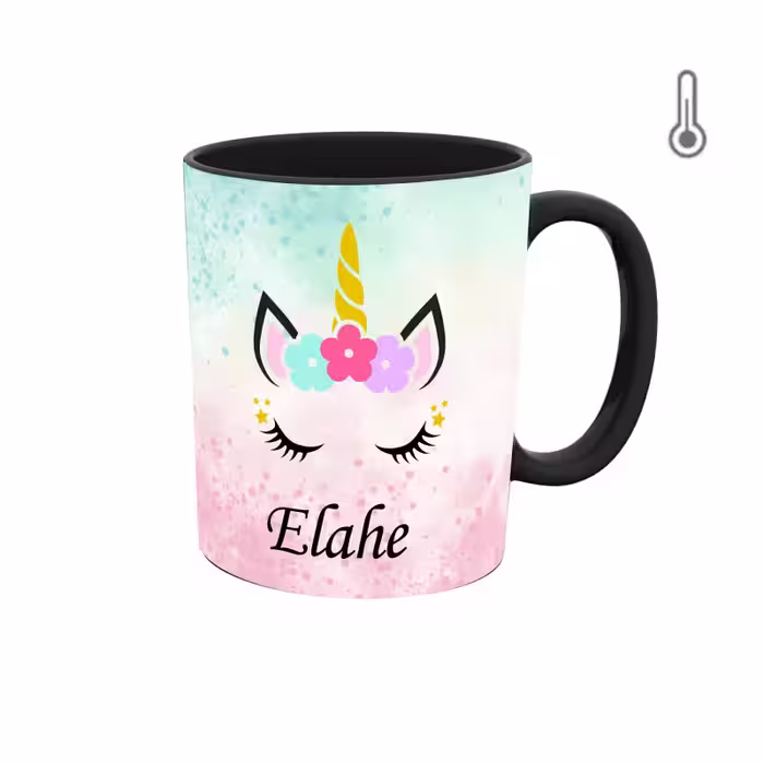 خرید ماگ-لیوان حرارتی  اسم الهه  unicorn کد 1086