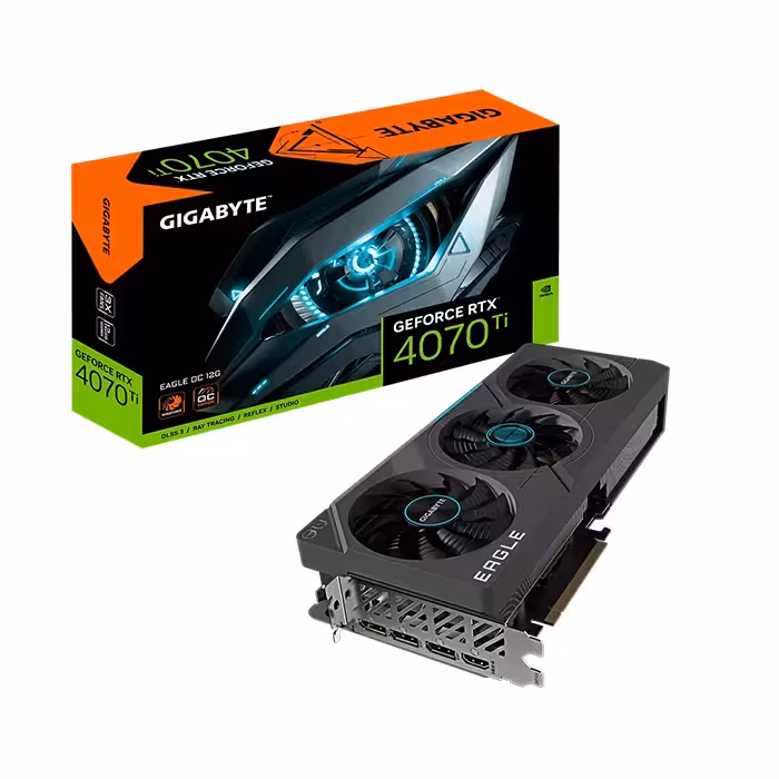 کارت گرافیک گیگابایت GeForce RTX 4070 TI EAGLE OC 12GB