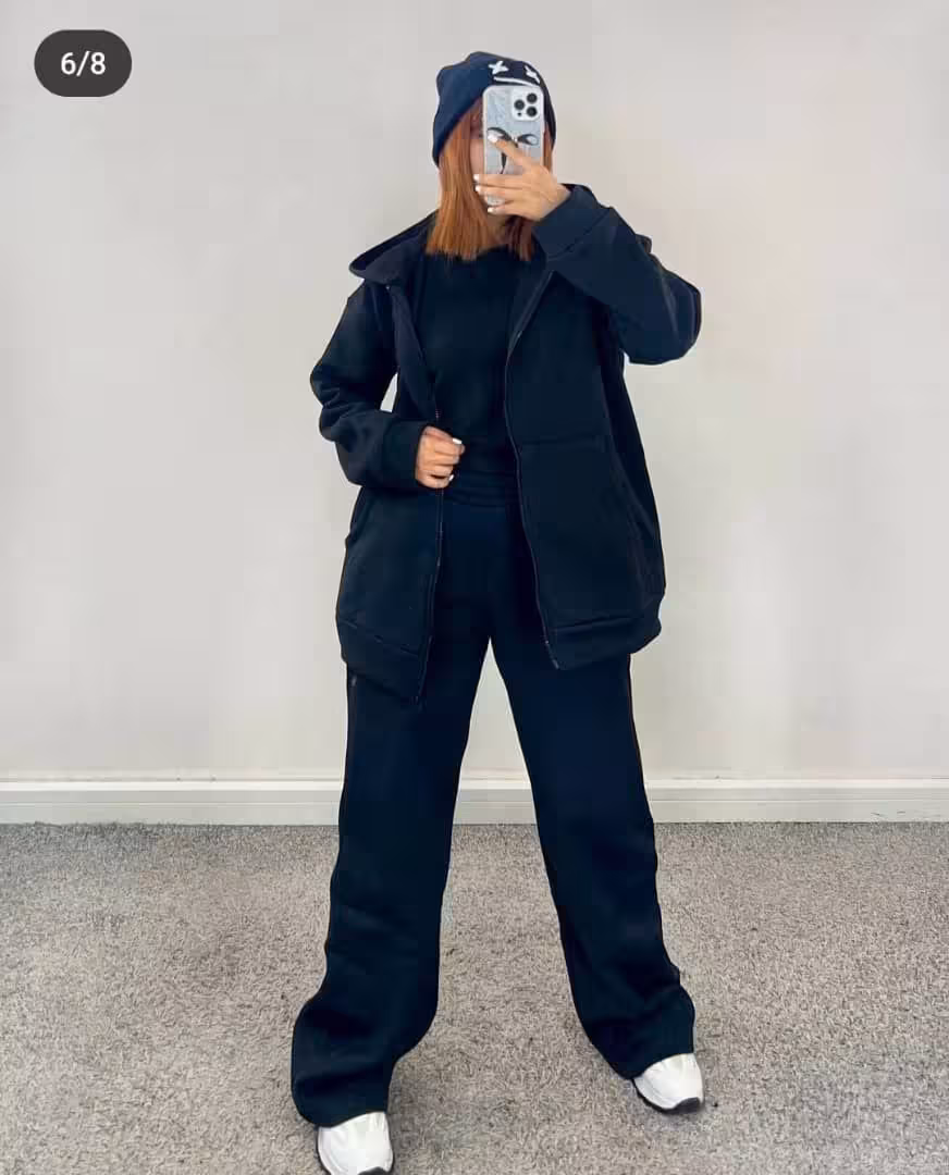 هودی شلوار کراپ