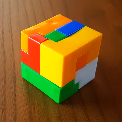 بازی فکری پازل مکعب هوش کلیکس (super cube)