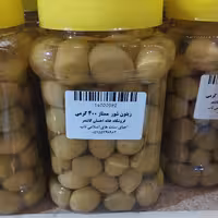 زیتون شور ممتاز 400 گرمی خانه احسان کاشمر 