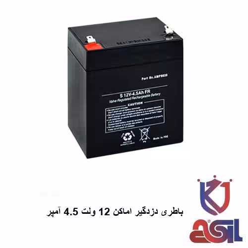 باطری دزدگیر اماکن 12 ولت 4.5 آمپر
