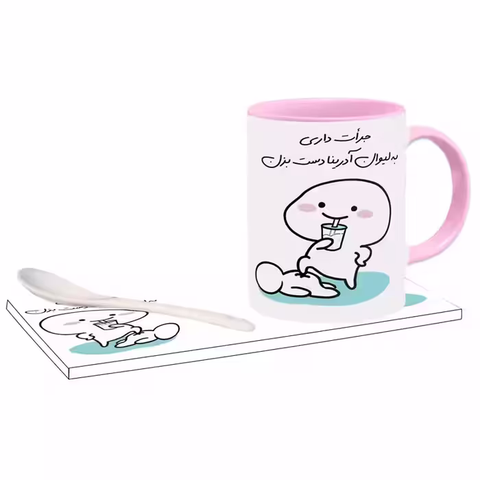 خرید ماگ-لیوان   جرات داری اسم آدرینا بدون زیر لیوانی  ، . .