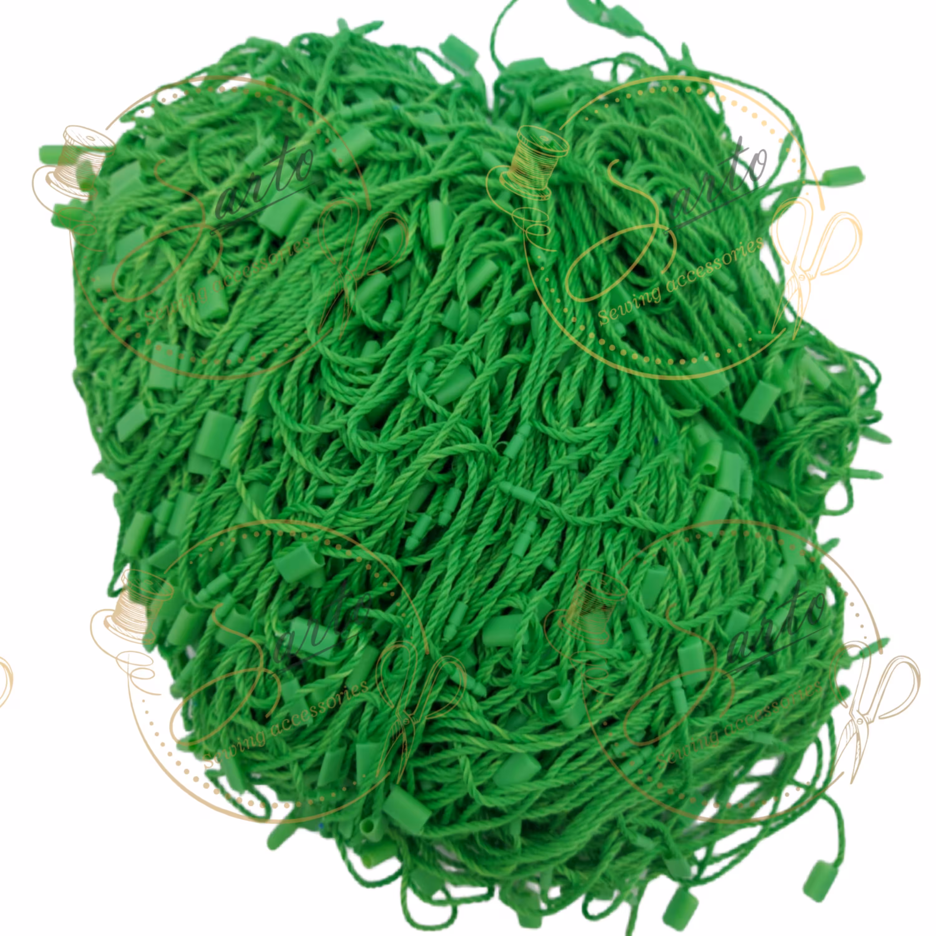 نخ اتیکت سبز ضخیم بسته 1000تایی