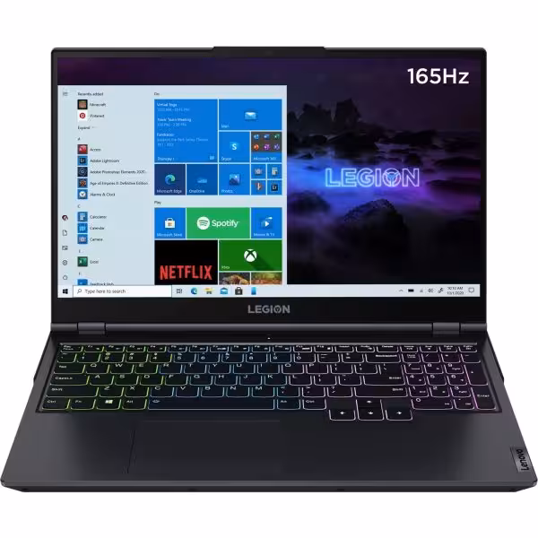 لپ تاپ گیمینگ لنوو مدل Lenovo Legion 5 Gaming Laptop Intel Core i7 10750H 16/32GB RAM 1TB HDD 512GB SSD NVIDIA GeForce RTX 2060 6GB