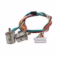 ست میکرو استپر موتور هشت میلی متری 2 فاز 4 سیم