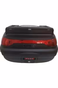 کیف موتورسیکلت مشکی سیاه باکس پشت موتور سیکلت Wg52 Premium 52Lter Motorcycle Bar Model Rined با آ Wogens