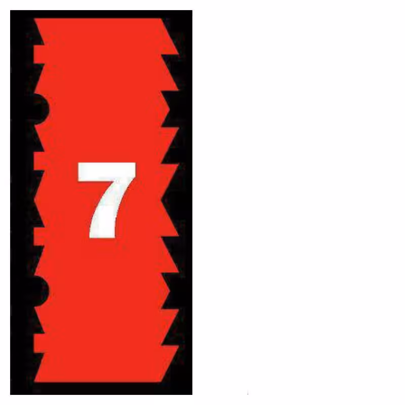 شانه پلاستیکی طرح دار کد7