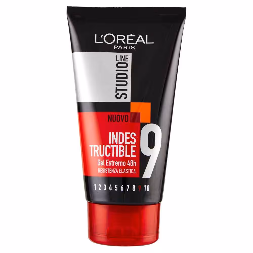 ژل مو لورآل 9 سری studio Line مدل Indes tructible حجم 150 میل