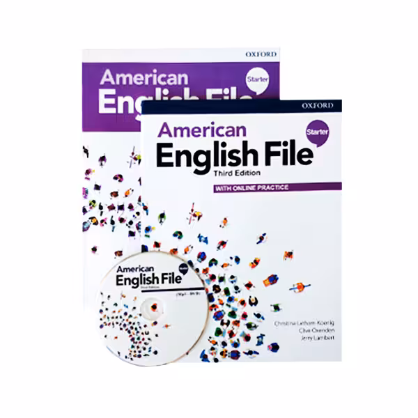 کتاب امریکن انگلیش فایل استارتر ویرایش سوم | American English File Starter (SB WB Audio) 3rd Edition | خرید کتاب زبان | خرید لوازم التحریر | چی کتاب | بالاترین تخفیف و ارسال رایگان
