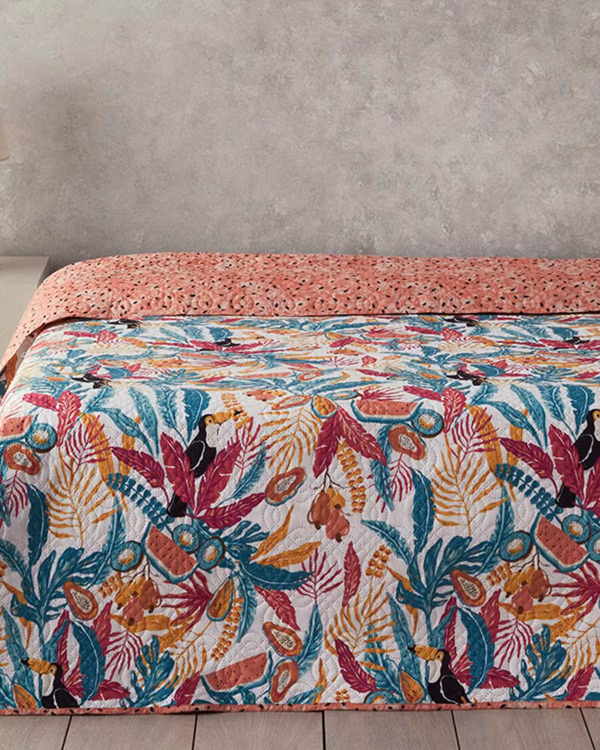 روتختی انگلیش هوم طرح Wild Jungle دونفره 1 تکه