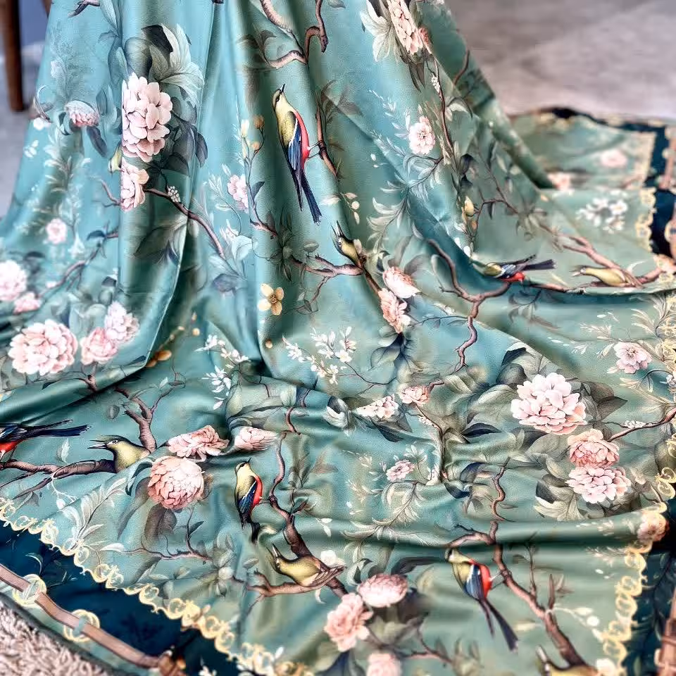 روسری ابریشم کجراه جذاب