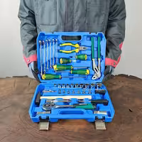 مجموعه 58 عددی ابزار آلات صنعتی اینتی مکس مدل 4019