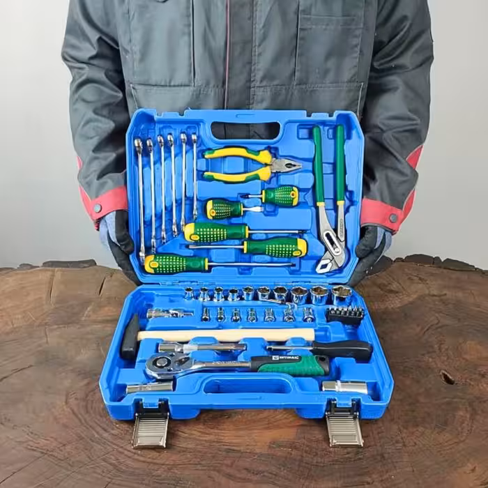 مجموعه 58 عددی ابزار آلات صنعتی اینتی مکس مدل 4019
