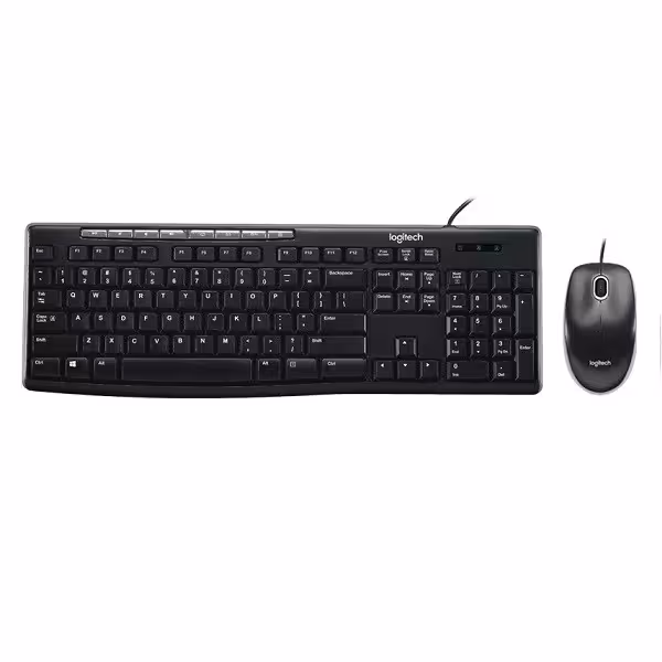 کیبورد و ماوس لاجیتک مدل MK200 | کالا مکس