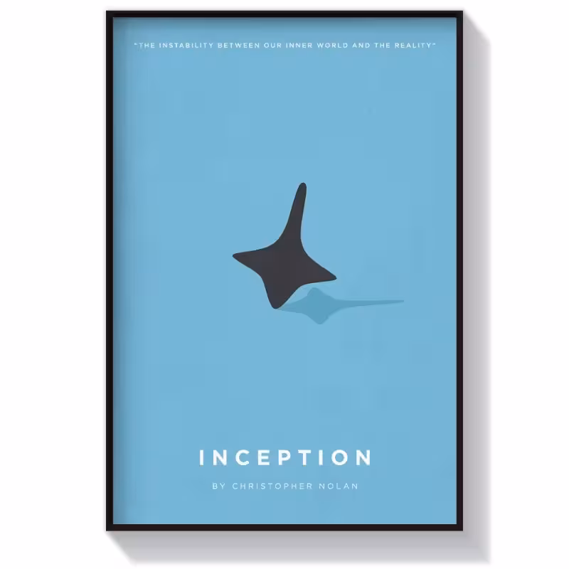 تابلو دکوراتیو سینمایی طرح فیلم اینسپشن