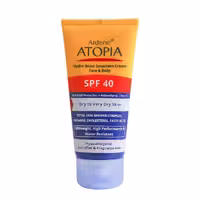 کرم ضد آفتاب SPF40 آتوپیا آردن مناسب پوست خشک 50 گرم