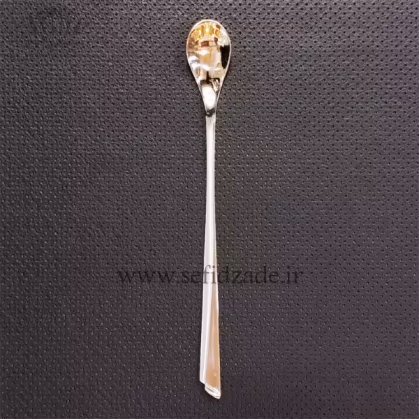 قاشق شربت خوری استیل یونیک مدل ناخنی 6 عددی