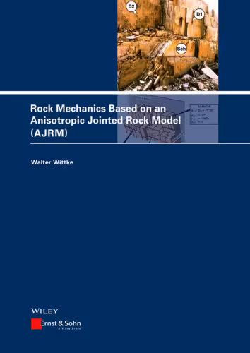 خرید و دانلود نسخه کامل کتاب Rock Mechanics Based on an Anisotropic Jointed Rock Model