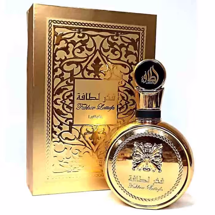 عطر ادکلن فخر لطافه گلد طلایی Fakhr Latafa Gold Golden cologne perfume