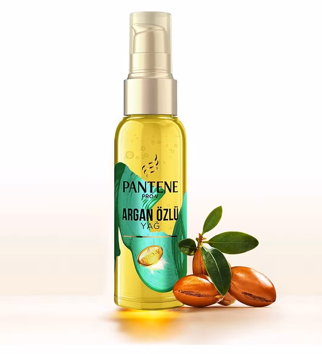 سرم مو آرگان مناسب انواع مو حجم 100 میل پنتن Pantene Pro-V Argan Oil Hair Serum 100ml